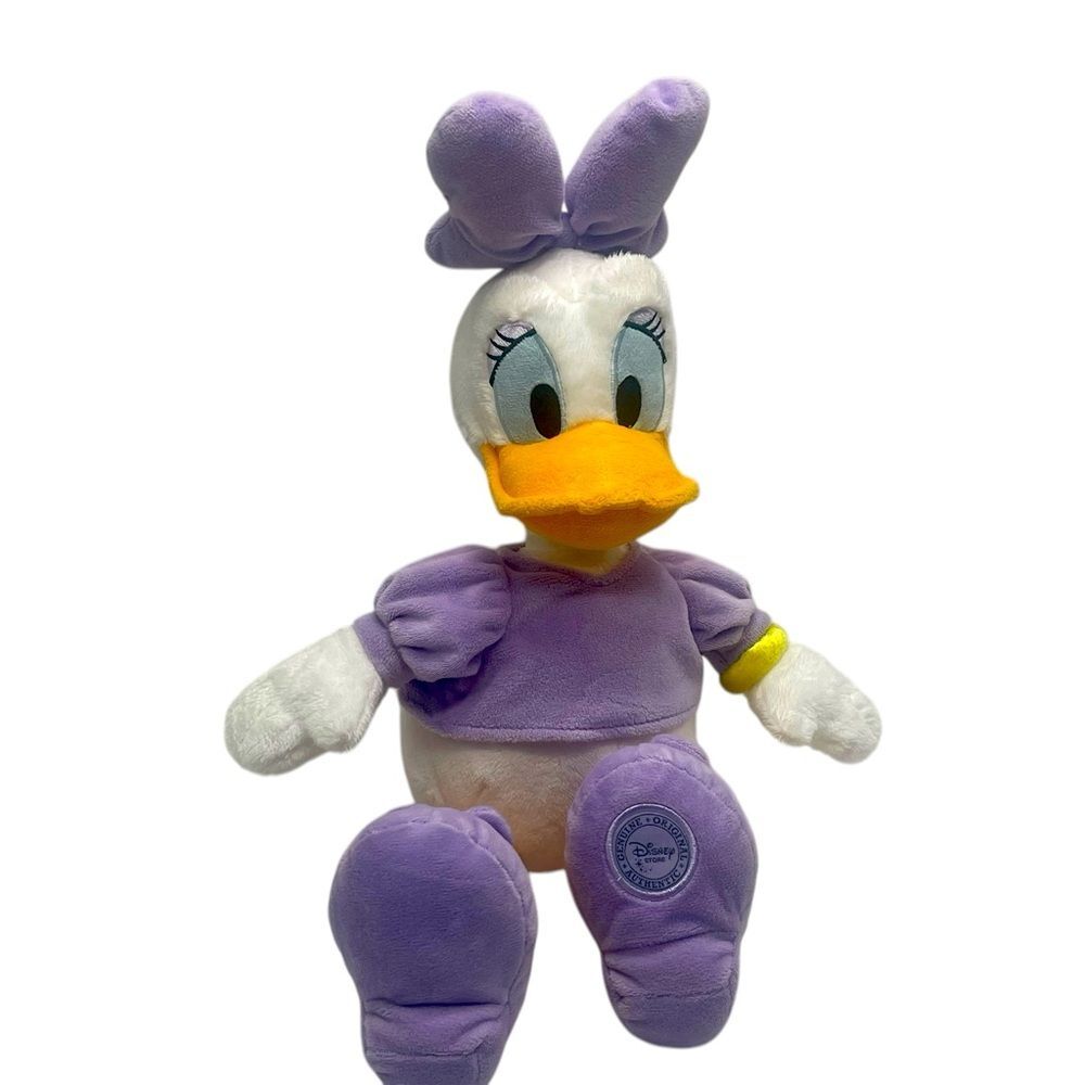 Disney Store Daisy Duck 18” Plush Purple Stuffed Animal Original Authentic